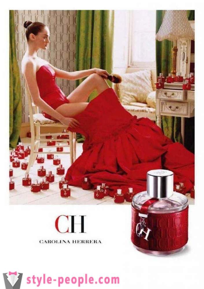 Parfüm Carolina Herrera: Beschreibung von Aromen, Typen, Hersteller und Bewertungen