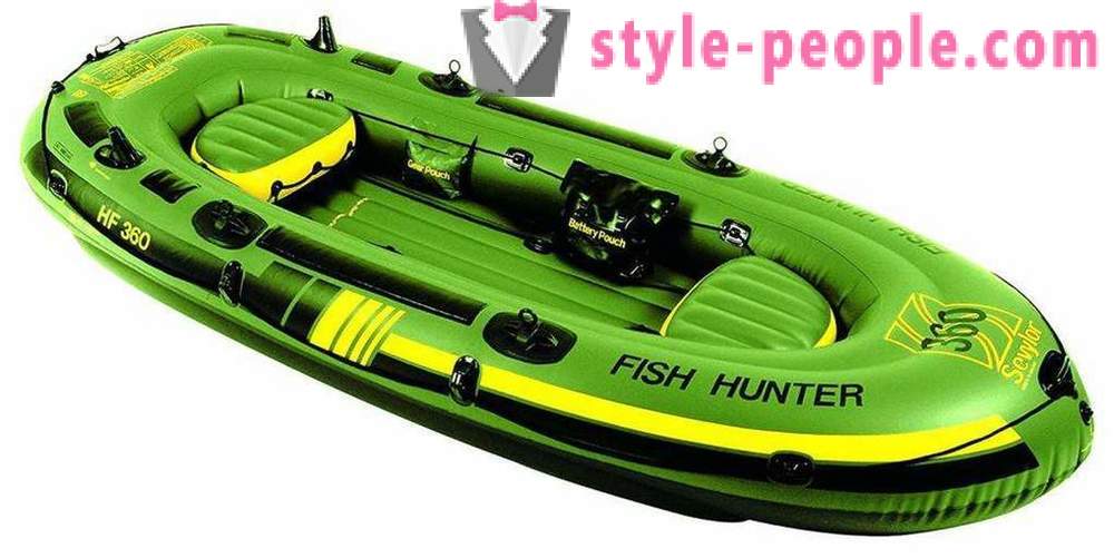 Boote PVC „Hunter“: die Vorteile und Typen