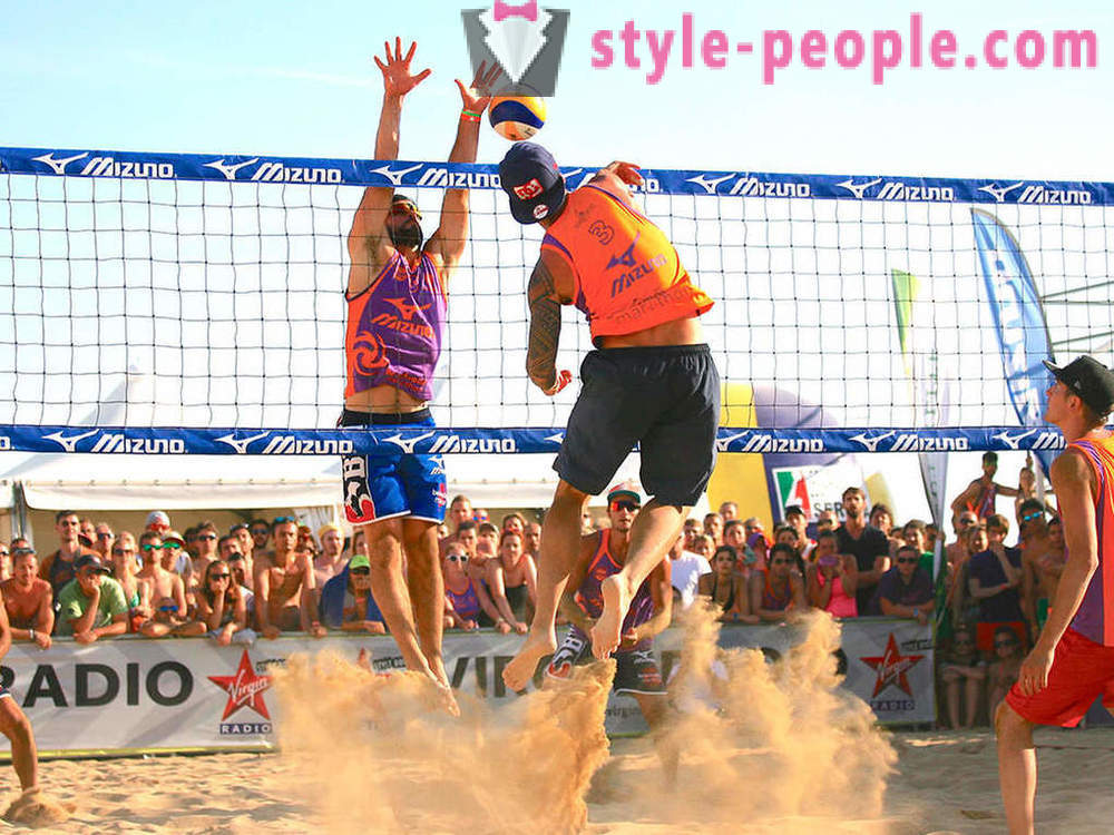 Beach-Volleyball: Regeln und Funktionen dynamisches Spiel
