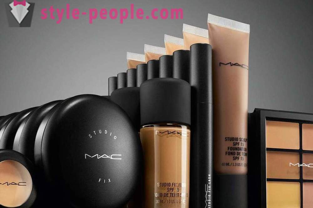 Professionelle Kosmetik MAC: Bestseller, und eine kurze Beschreibung