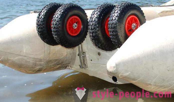 Wie kann Heckräder für PVC-Boote mit ihren Händen
