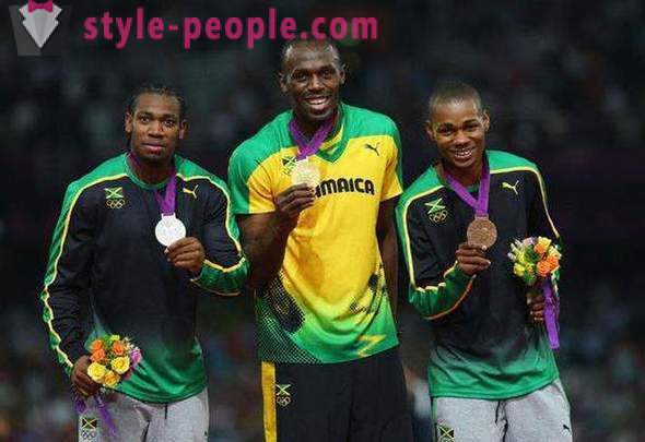 Usain Bolt: die maximale Geschwindigkeit der Superstars der Leichtathletik