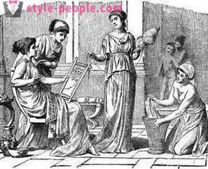 Altgriechischen: Kleidung, Schuhe und Accessoires. Griechische Antike Kultur
