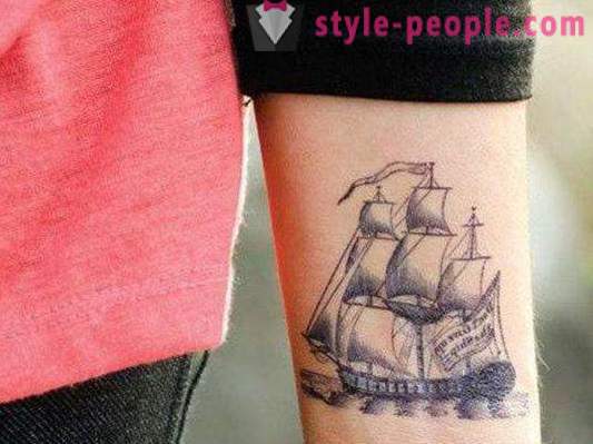 Tattoo „Schiff“ - die möglichen Werte