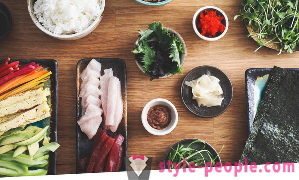 4 einfaches Hausrezept Sushi