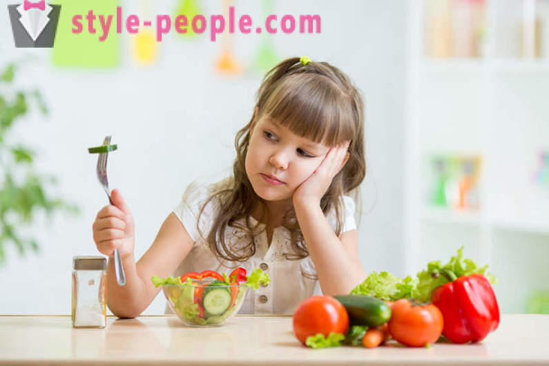 Wie ein Kind zu lehren, Gemüse zu essen
