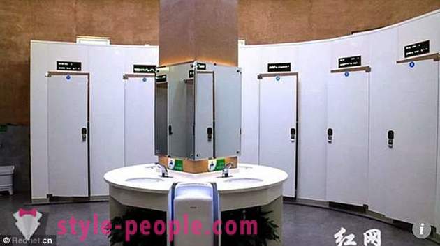 In China gab es eine Toilette mit einer intelligenten Gesichtserkennung