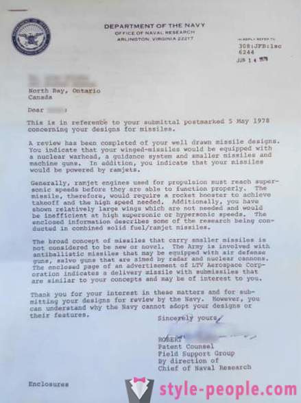Das Pentagon reagierte auf den Brief 40 Jahre später