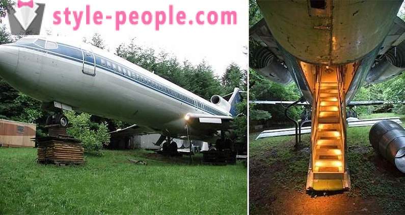 Wohngebäude von Boeing 727
