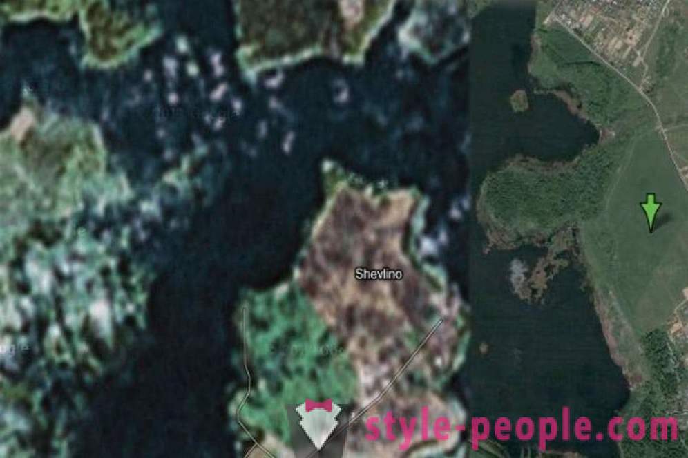 Orte, die nicht vorhanden sind, oder die geheimnisvollen Ecken unseres Planeten, eingeklemmt von Google Maps