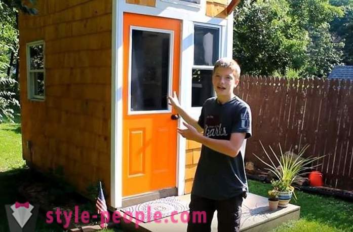 13-jährige Junge baute sich ein Haus