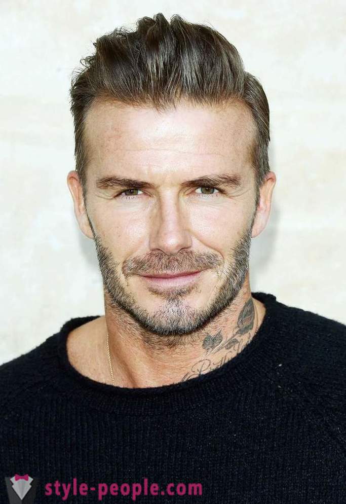 Footballer David Beckhams Leben