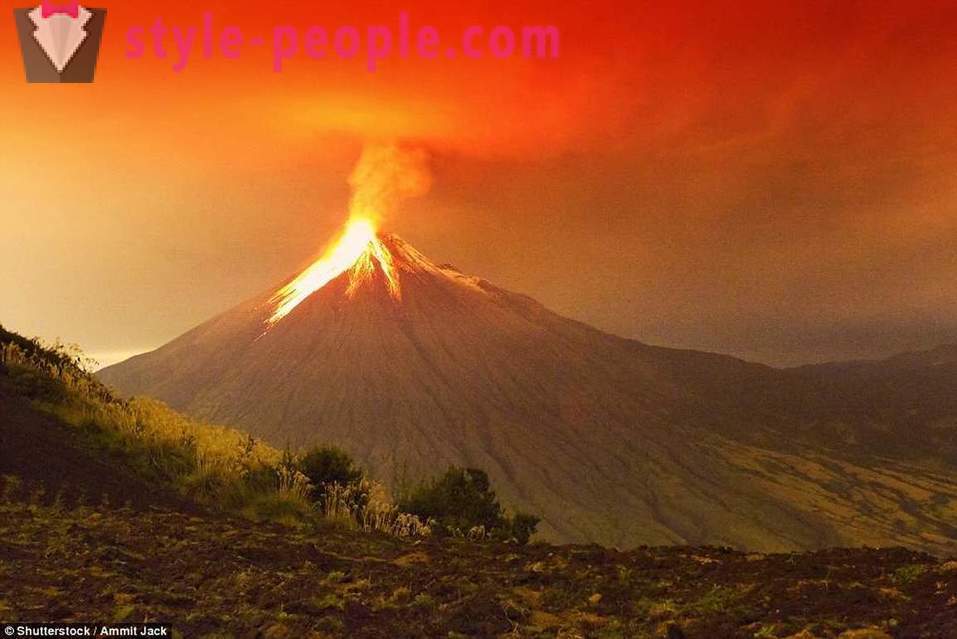 Spektakuläre Vulkane der letzten Jahre