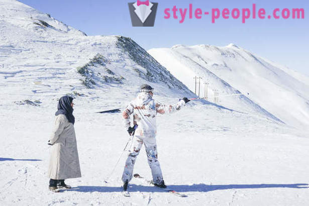 Was passiert in den Skigebieten in Iran