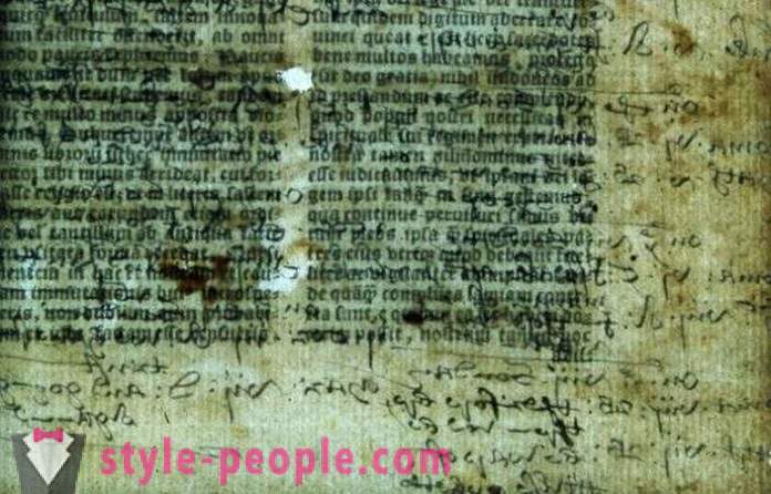 10 mysteriöse Dokumente, die bis vor kurzem nicht gelesen werden konnten