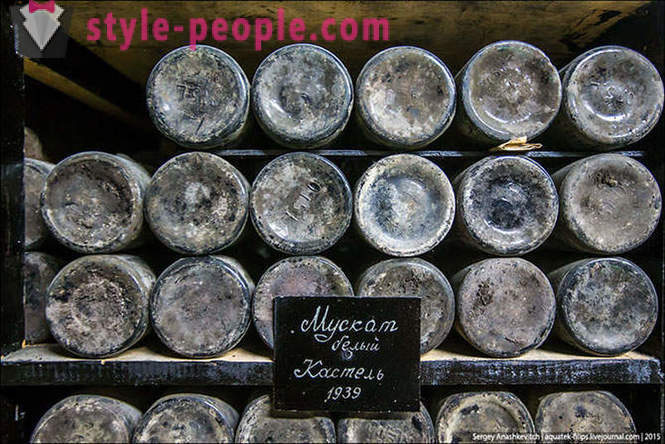 Die berühmte Massandra Weinsammlung