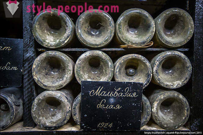 Die berühmte Massandra Weinsammlung