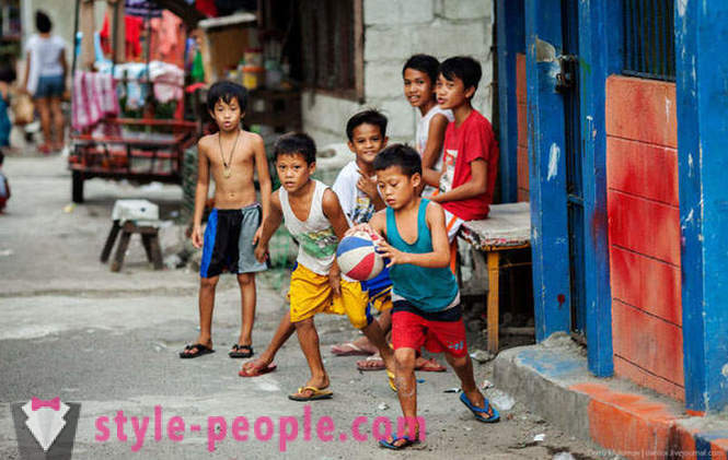 Das Leben in den Slums von Manila
