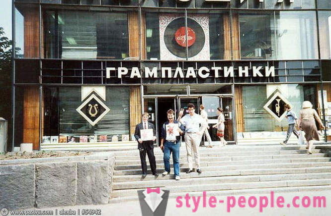 Gehen Sie in Moskau im Jahr 1989