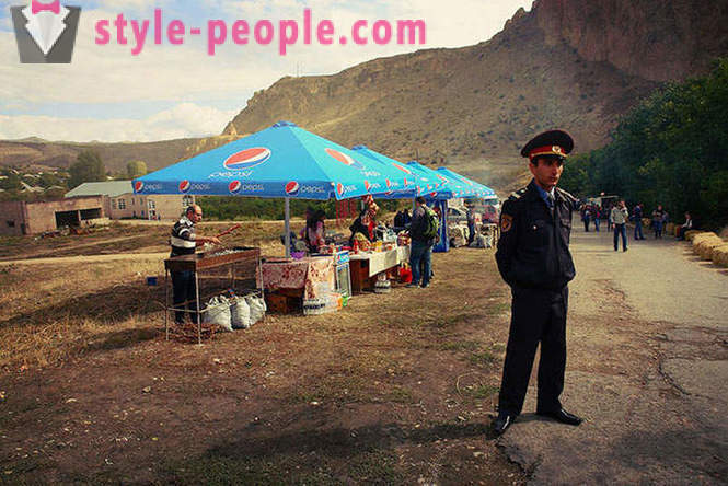 Da die Armenier Areni Weinfest findet statt