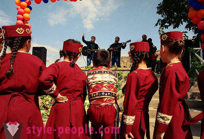 Da die Armenier Areni Weinfest findet statt