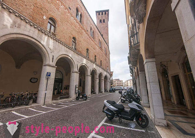 Spaziergang durch die italienische Stadt Padua