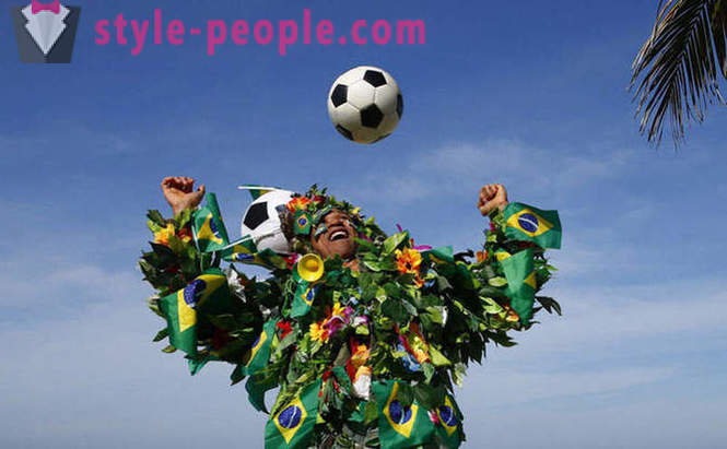 Als Brasilien bereit für die Fußball-WM 2014