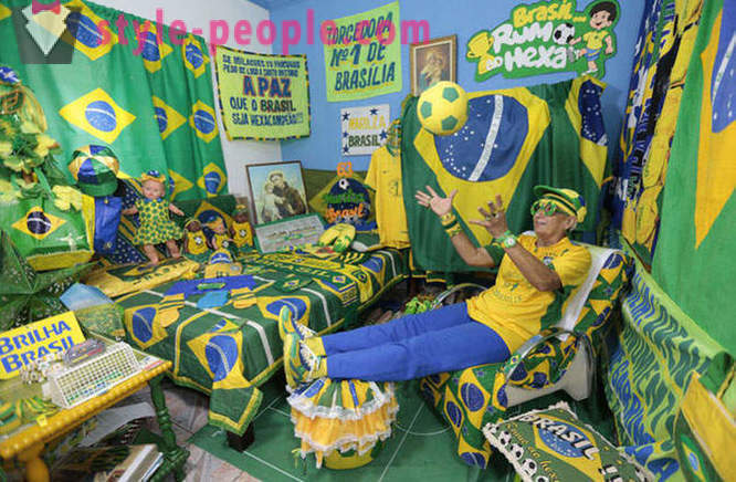 Als Brasilien bereit für die Fußball-WM 2014