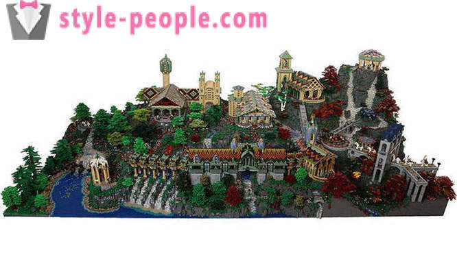 „Der Herr der Ringe“ von 200.000 LEGO-Teile