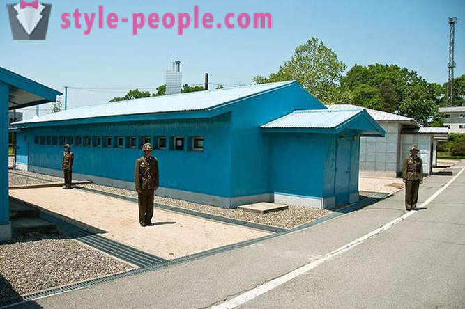 Panmundzhom - seltsame Grenze zwischen Nord- und Südkorea