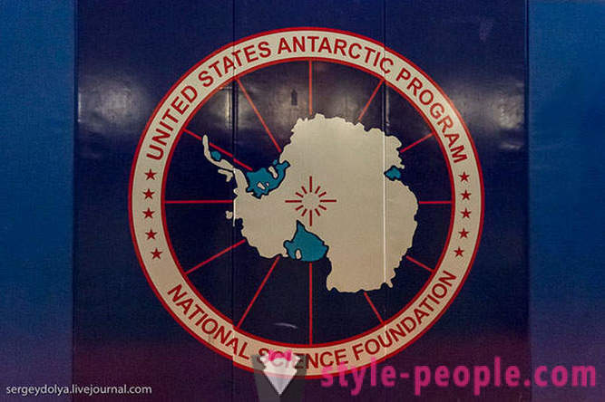Antarktis-Station am Südpol