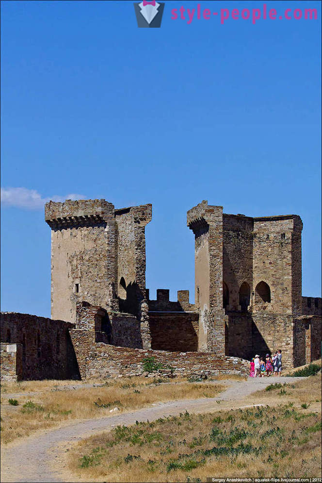 Die Genueser Festung in Sudak