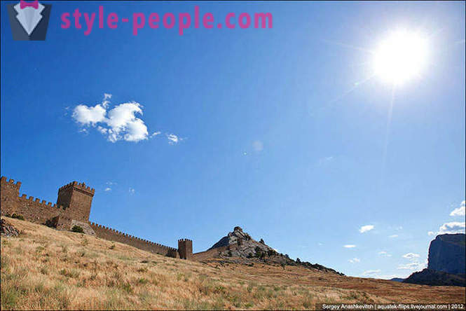 Die Genueser Festung in Sudak