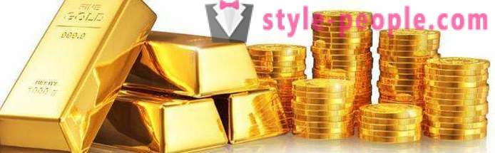 Der Austausch von Altgold für neue: Bewertungen vor. Regeln für die Annahme von Gold an der Börse