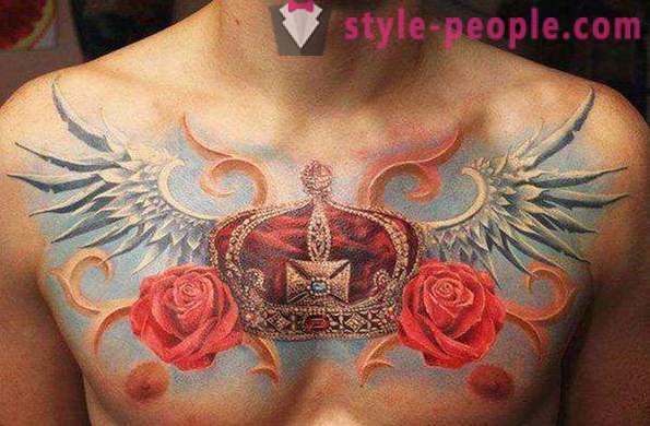 Was bedeutet das Tattoo mit dem Buchstaben „C“ und ein Bild der Krone?