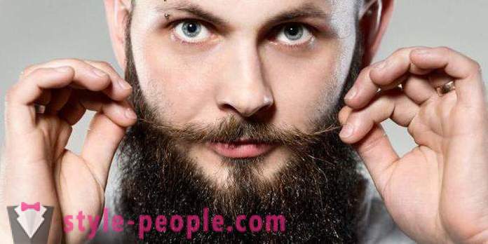 Männer Bart modisch: Arten, vor allem Pflege