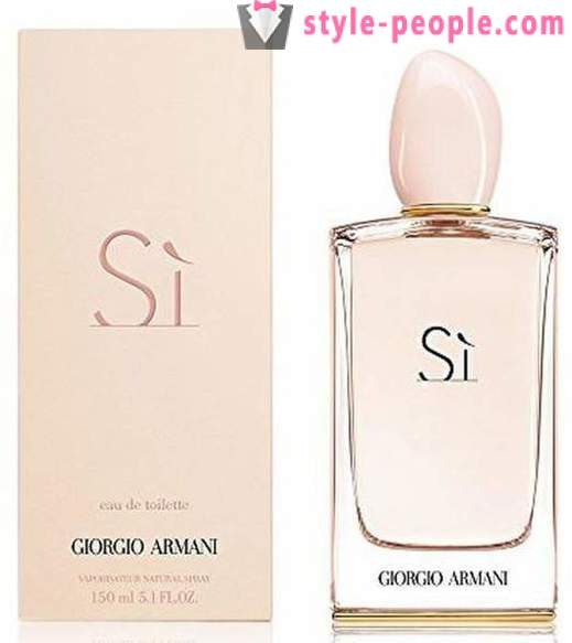 Parfüm Si Giorgio Armani: Beschreibung und Bewertungen