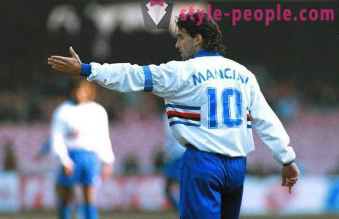 Italienischer Trainer Roberto Mancini