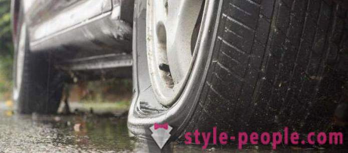 Wie die seitlichen Schnitte von Reifen zu reparieren?