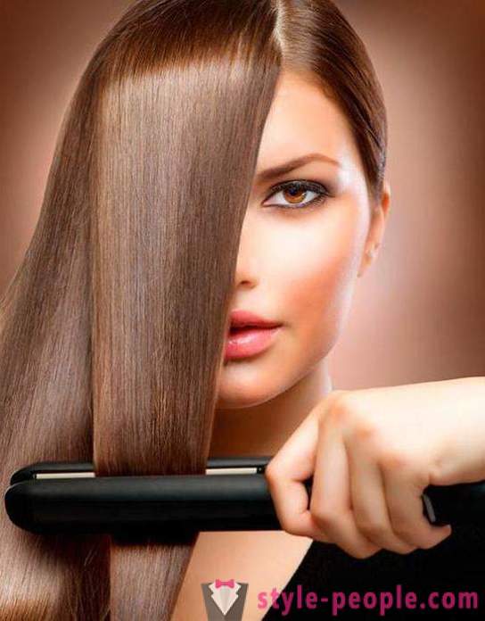 Glätten der Haare für lange: die wichtigsten Möglichkeiten. Begradigung Haar zu Hause