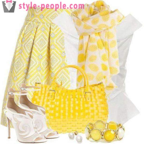 Zitrone-Farbe in der Kleidung. Von dem, was Zitrone Farbe zu tragen?