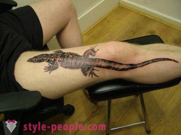 Tattoo „Lizard“: das vollständige Transkript des vielschichtigen Charakters