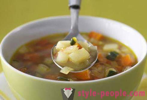 Diät-Suppe-Diät: die Rezepte. Low-calorie Suppen