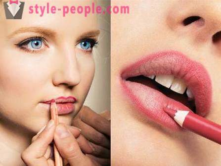 Wie die Lippen zu erhöhen? Frauen-Geheimnisse