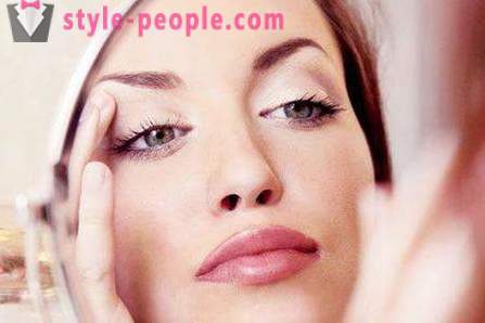 Make-up für inkrementell das Auge zu erhöhen (siehe Foto). Make-up für braune Augen, das Auge zu erhöhen