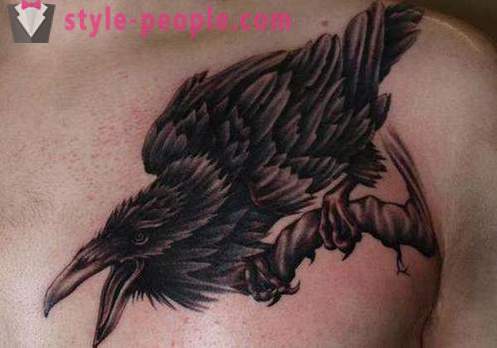 Tattoo „Crows“: Beschreibung und Wert des Zeichens