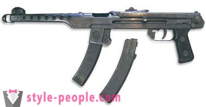 Maschinenpistole „Cedar“, „Skorpion“. SMG Sudaeva, Shpagin, Thompson. Beschreibung, Fotos