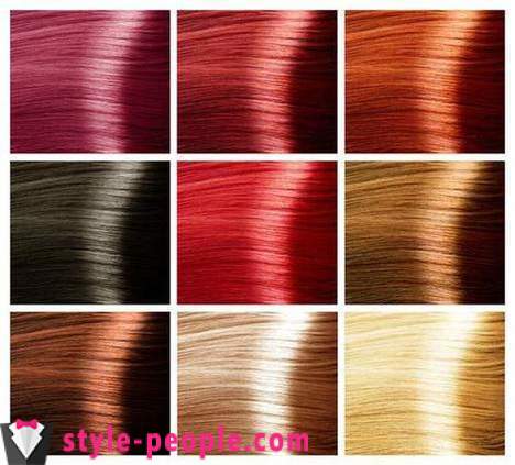 Die Palette der Haarfarben „Matrix“ wird die Laune jedes Mädchen befriedigen