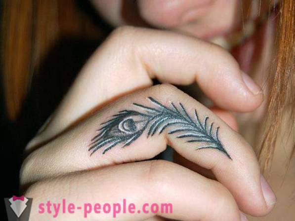 Tattoos an den Fingern - ein Modetrend!
