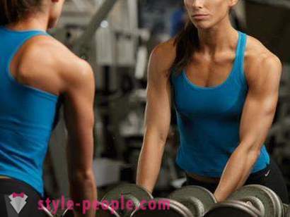 Female Bodybuilding. Die komplexe Leistung von Übungen für Frauen